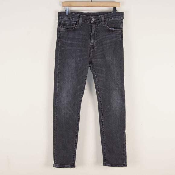 Levis 510 Premium Skinny Flex Faded Wash Black Jeans Mens Sz 33 x 27 - Picture 1 of 14